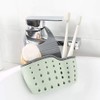 Sink Sponge Holder Kitchen Adjustable Organizer Sink Caddy Drain Basket