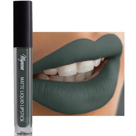 Mynena Matte Liquid Lipstick Army Green | Long-Lasting Comfort | Smudge-Proof Transfer-Resistant Vegan & Cruelty-Free | Full Coverage Non-Drying True Pigment | All-Day Wear Lip Colo | Jocelyne