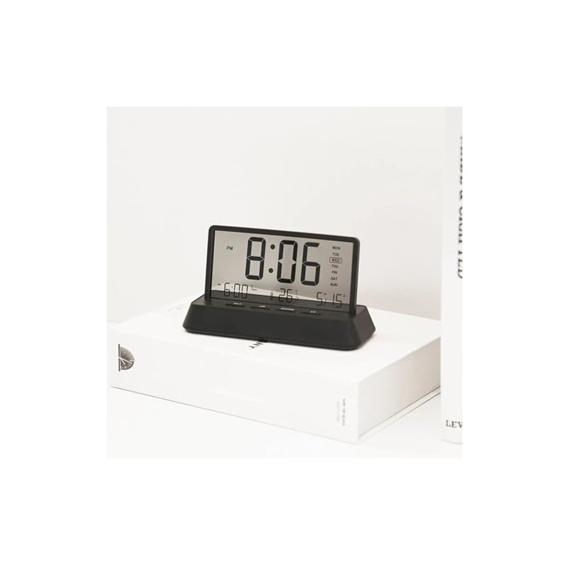 DUOBAGMA Digital Clock for Bedroom Home Digital Display Screen with