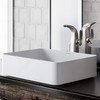 Swiss Madison SM-VS242 Concorde Rectangle Ceramic Vessel Sink