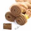KODRHAR Body Wave Curly Honey Blonde Wave Human # 27