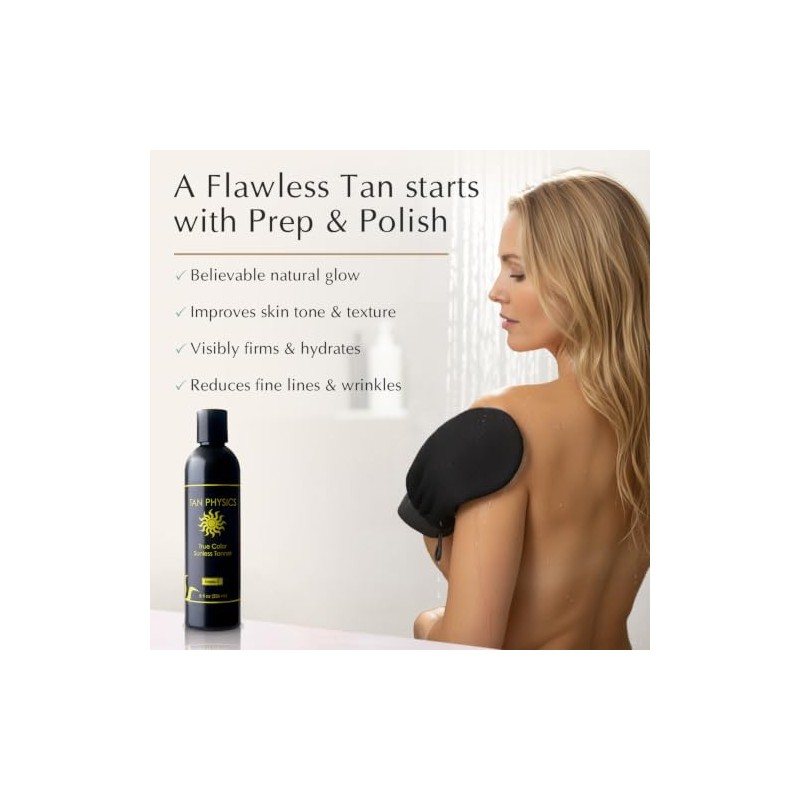 Tan Physics True Color Tanner 8 oz w/FREE Face and