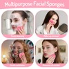 Pack of 80 Compressed Face Sponges, Soft Cellulose Make-Up Sponge,