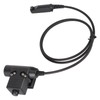 U94 PTT Adapter Cable 35.4in Walkie Talkie Headset Connector Cable