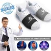 LAMANTOP 4 Pairs Socks for Dancing Shoe Socks on Smooth