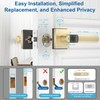 Fingerprint Door Lock & Biometric Door Knob with App –