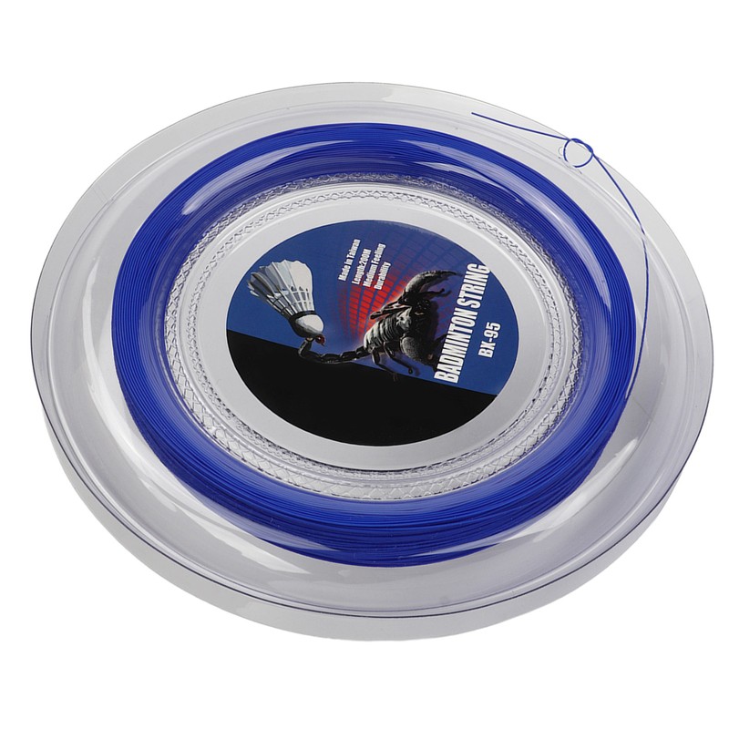 POWERTI Badminton Racquet String High Elasticity Wear Resistant Resin Fibre