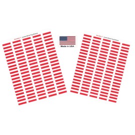 100 Austria Flag Stickers, Two Sheets of 50, 1.5" x 1" Made in America Self Adhesive Country Flag Scrapbook Stickers, Two Sheets of 50, 100 Sticker Decal Flags