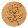 6Pcs Jar Wood Lid Set Easy to Clean Storage Jar