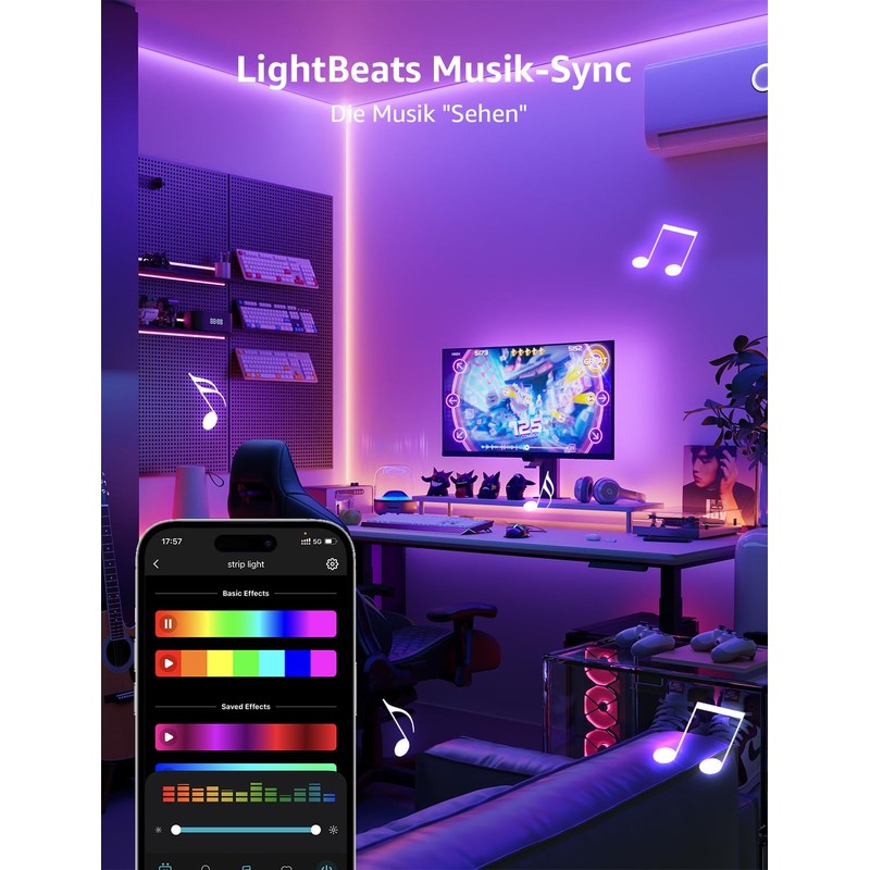Lepro AI LED Strip SE1, 10 m Smart LED Strip