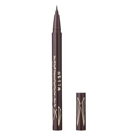 Stila Stay All Day Waterproof Liquid Eye Liner - MICRO TIP Dark Brown, 1 Oz.