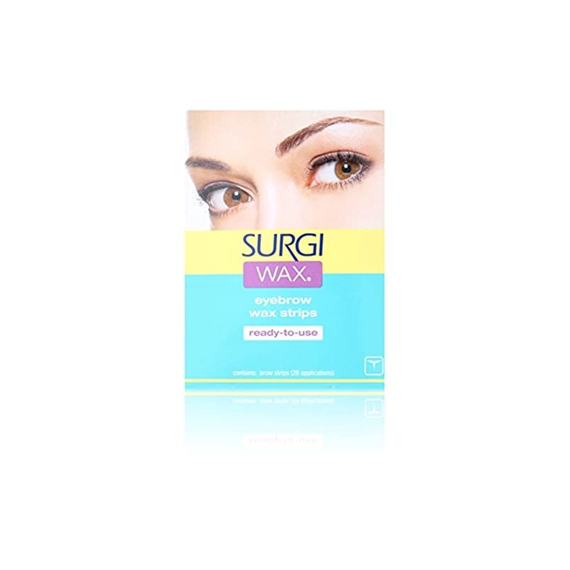 Surgi-Wax Brow Shapers For Brows, 28 Strips (pack of 4)
