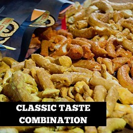 Tell City Cheddar Cheese Flavored Pretzel Pieces - Homestyle Crunchy Hard Pretzels - Cheddar, 12 oz