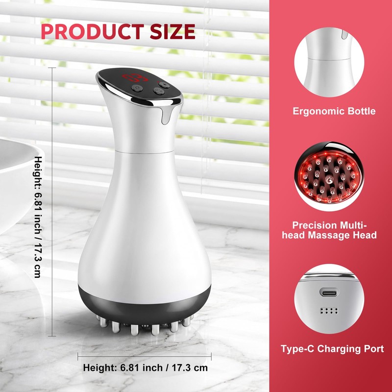 Yincook Lymphatic Drainage Massager & Anti Cellulite Massage Tool