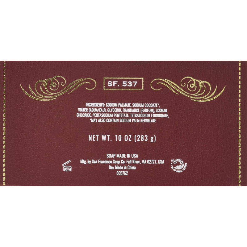 San Francisco Soap Company Revitalizing Man Bar, Exotic Musk &