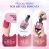 Gel Nail Polish Remover Kit -Quick&Easy Gel Polish Remover,0.5Fl Oz