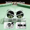 2Pcs Billiard Cue Straightness Checker, Portable and Accurate Pool Billiard