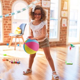 Quiet Dribbling Training Ball,Quiet Training Basketball for Dribbling Indoor | Easy Grip Quiet Ball Practice Ball for Family, Boys, Girls