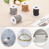 PATIKIL 16.4Ft Box Chain Roll, 2.5mm Width Cable Square Box