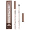 Tattoo Eyebrow Pencil with Four Tips, Long-Lasting Waterproof Brow Gel