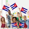 WEITBF 12Pcs 8×12 Inch Cuba Flags Small Cuban Flags on