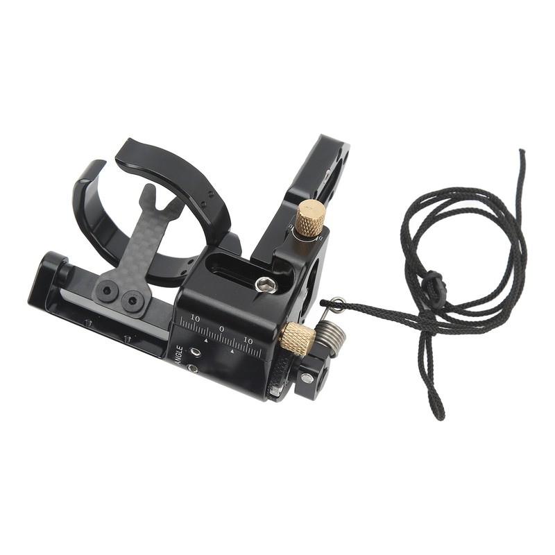 Drop Away Arrow Rest Aluminum Alloy Resin Black Adjustable Shooting