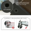 sourcingmap M8 x 10 x 22mm Furniture Glide Leveling Feet