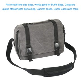 TXEsign Replacement Shoulder Pad for Bags, Laptop Case with Zipper Closure Laptop Shoulder Bag Strap Pad -Large