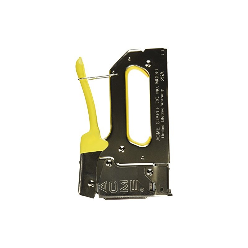 Acme Staple 654025B 25A Staple Gun with Bottom-Load Magazine Crown,