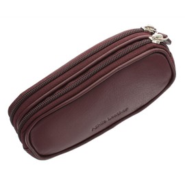 Ashlie Leather Double Spectacles Case 4301_21 Mulberry