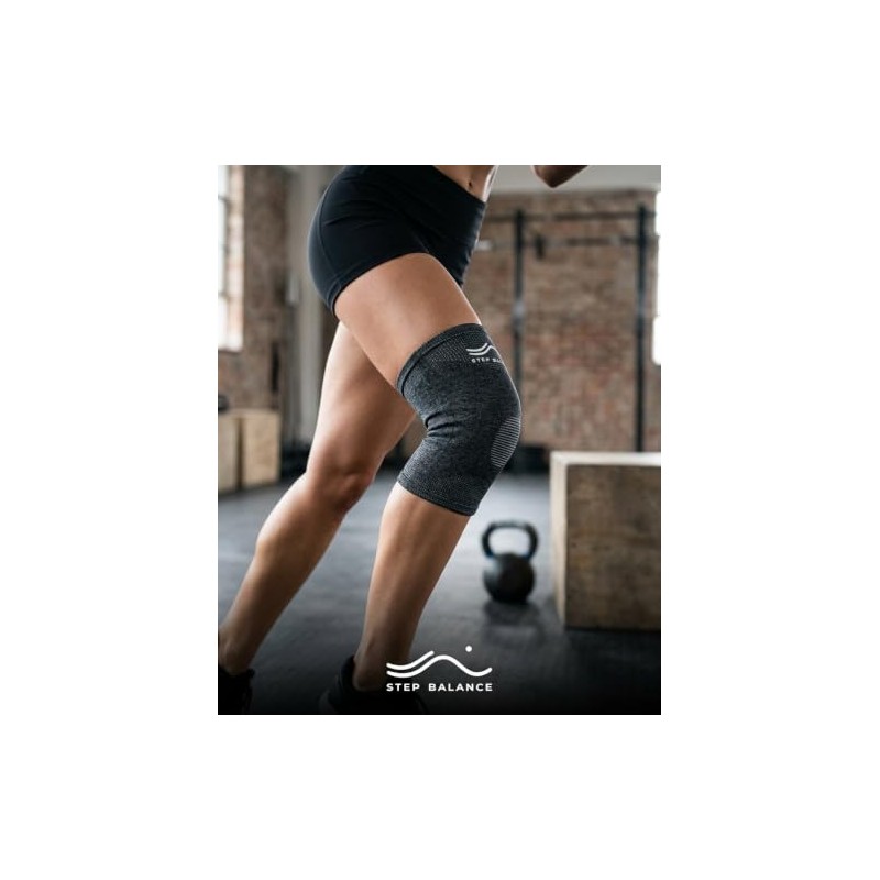 Knee Support Gel Pad, Compression, Sport, Size L