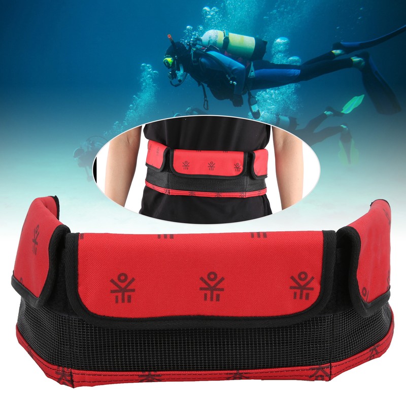 Adjustable Diving Weight Belt with Heavy Duty Pockets Quick Release