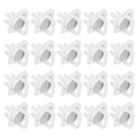 MECCANIXITY 20 Pack Outlet Covers Proofing, Plug Covers Easy Installation Electric Plug Protectors Safety Socket Cover Protector Grey