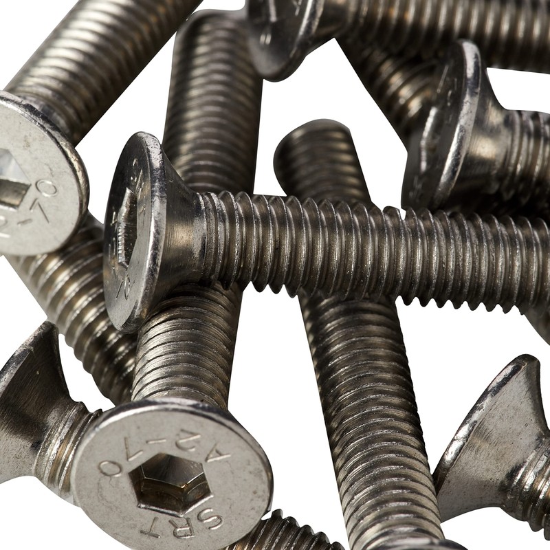 AHCA2 Stainless Steel Socket Countersunk Screw Allen Key Bolts M6