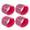 X AUTOHAUX 4 Pcs Reflective Bands for Wrist Reflective Wristbands