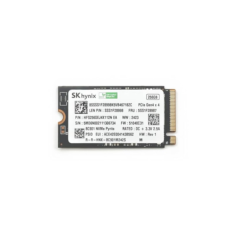 ELECTROCOOKIE M.2 NVMe SSD Kit for Raspberry Pi 5 -