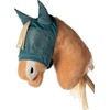 HKM Hobby Horsing Maschera Anti-Mosche Turchese One Size