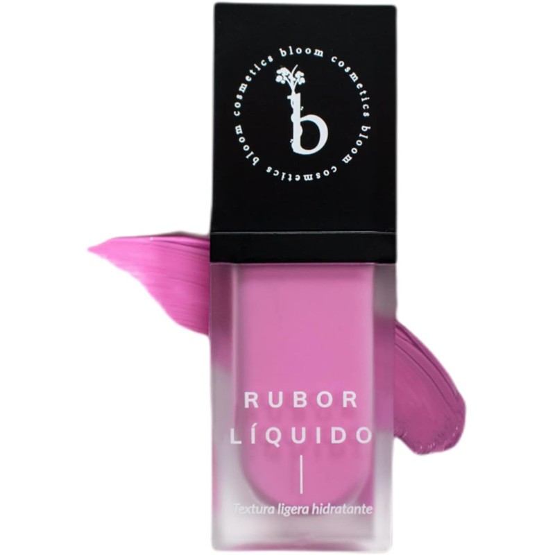 Bloóm Cosmetics, Rubor Líquido Hidratante Duradero a Prueba de Agua