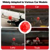 Lotsdonxia Soft Rubber Trailer Ball Head Cover Durable Protection for