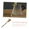 CHILDWEET Loofah Teapot Brush Durable Cup Cleaning Brush with Practical