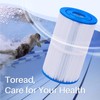 TOREAD Watkins 31489 Replacement Filter, Compatible Pleatco PWK30, Unicel C-6430,