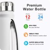 Mollcity Small Water Bottles -9 oz Stainless Steel Insulated Water