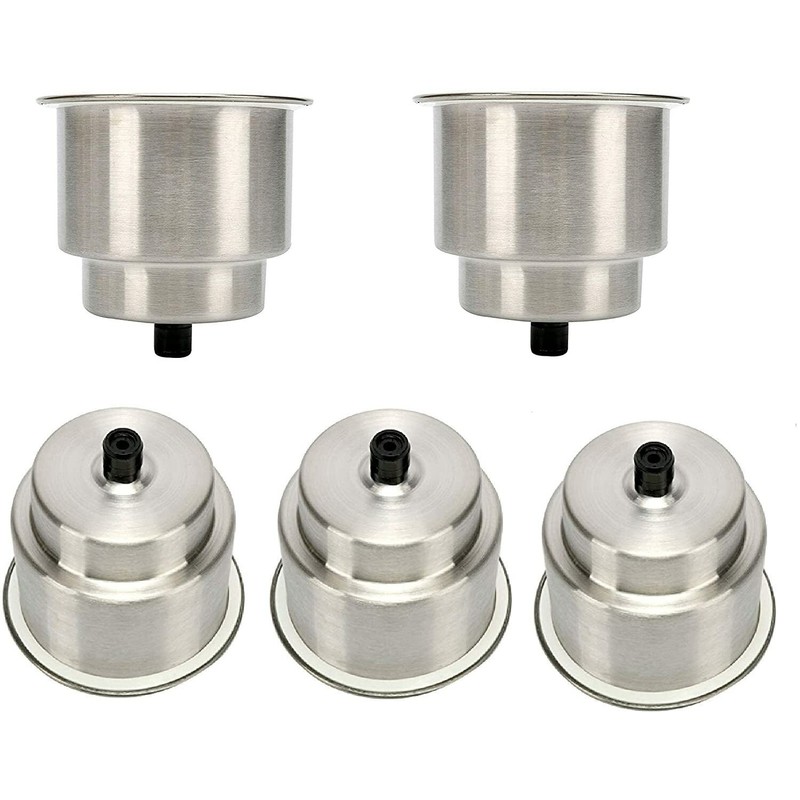 Amarine Made 5 Pack Stainless Steel Cup Drink Holder with