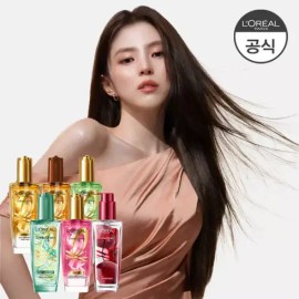 L'Oréal [로레알] 엑스트라오디네리 헤어오일 100ml 6종 택 1 [엑스트라리치] [L'Oreal] Extraordinary Hair Oil 100ml Choose 1 of 6 Types [Extra Rich]