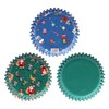 PME Christmas Foil Coated Cupcake Cases - Santa Mix (Pack