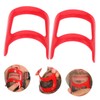 NOLITOY 2pcs Beard Modeling Ruler Shaving Template Men Beard Shaping
