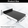 2Pcs Bench Hook Metal Inking Plate, Linoleum Printmaking Block, Block
