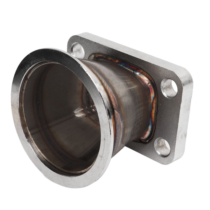 3in V Band Flange Adapter Stainless Steel Rust Proof Smooth