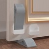 6pcs Door Stoppers Grey Hole Free Installation Noise Elimination TPR