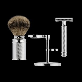 Baxter Of California Shaving Kit with Brush & Razor